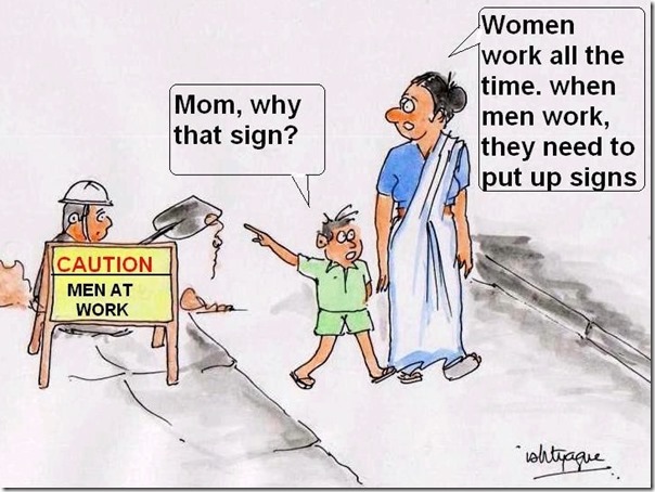 woman work