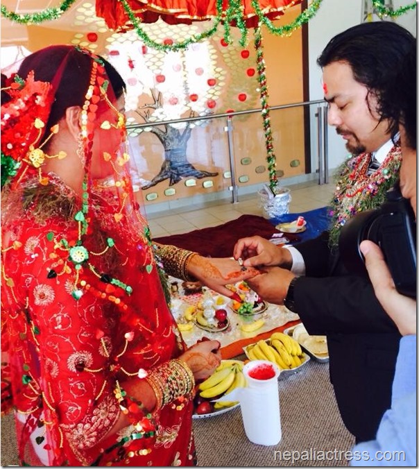 pooja chand marriage to raju lama feb 2014 (3)