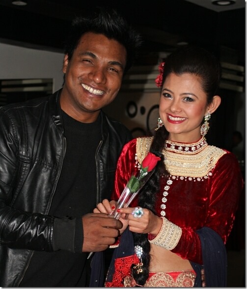 sushma karki with boyfriend valentine day