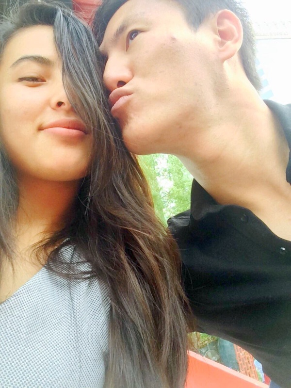 hema shrestha with her boyfriend Raphael Tang