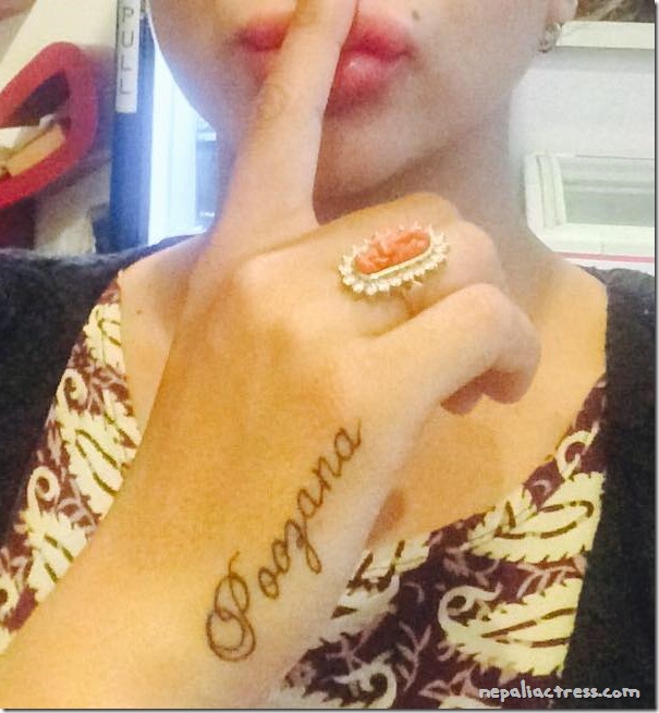 Poojana Pradhan got a new tattoo, more to come – Nepali Actress